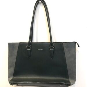 David Jones Paris Vegan Shoulder Tote Bag